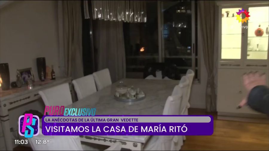 Comedor, compartido con el living