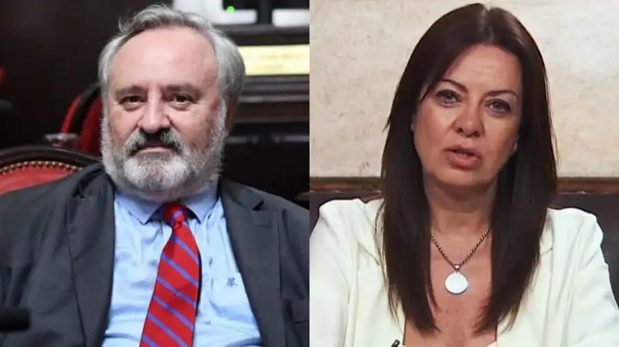 Joaquín de la Torre y Sandra Pettovello