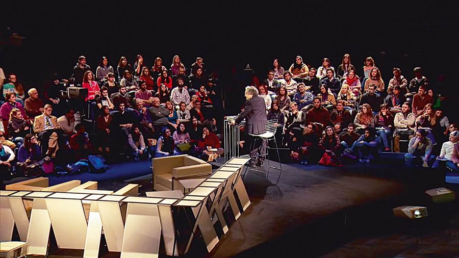 Piglia en la TV