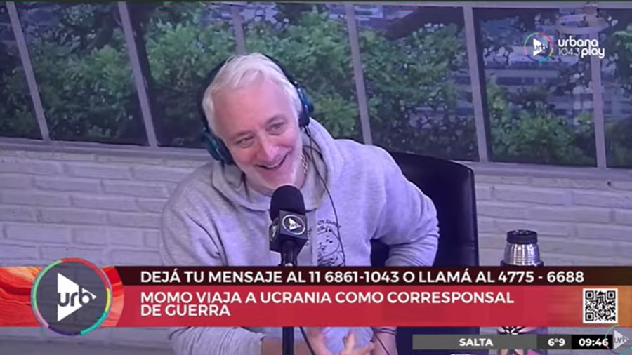 Momo Benavides: continúa el stream Tour Europa y… ¿va a la Guerra de Ucrania?