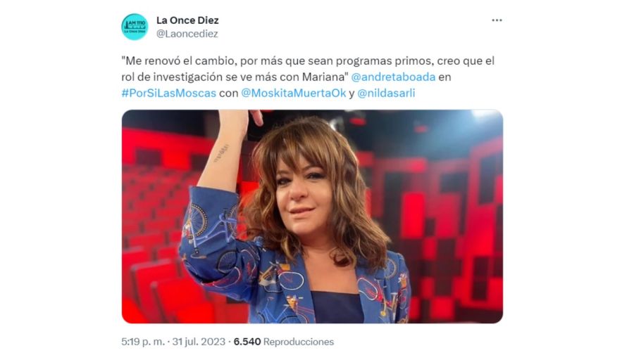 Andrea Taboada sobre DDM