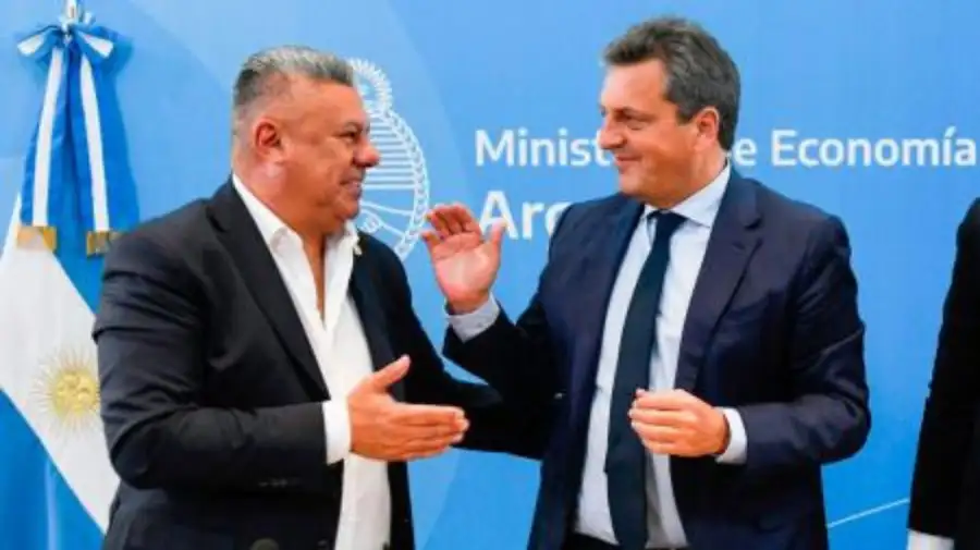 Sergio Massa se muestra con el
