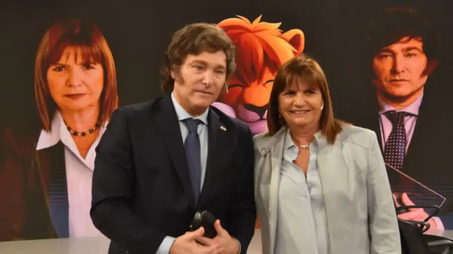 Javier Milei y Patricia Bullrich 1 g_20231025