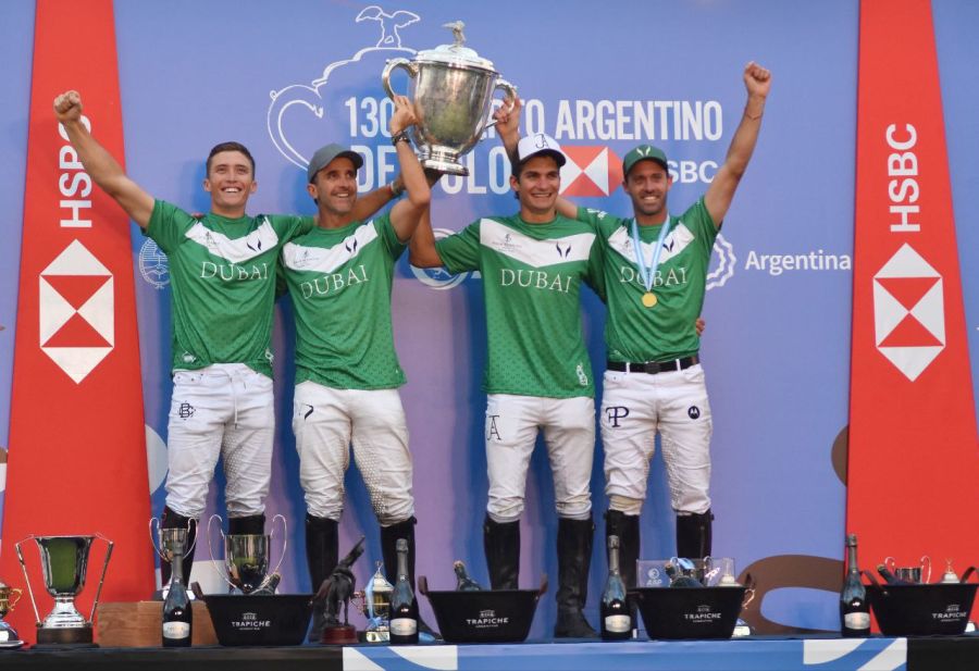 Facundo Pieres en la victoria de la Natividad contra La Dolfina 