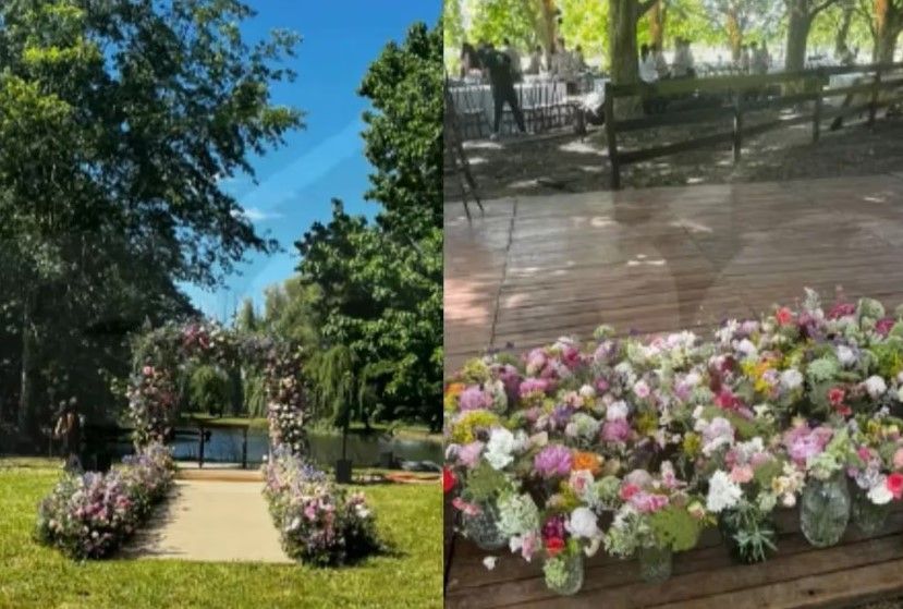 Aparecieron las primeras fotos del casamiento de Nicole Neumann y Manuel Urcera