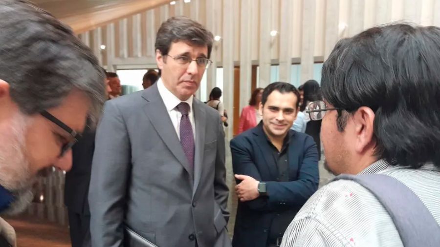 Rodrigo Agrelo en la Legislatura