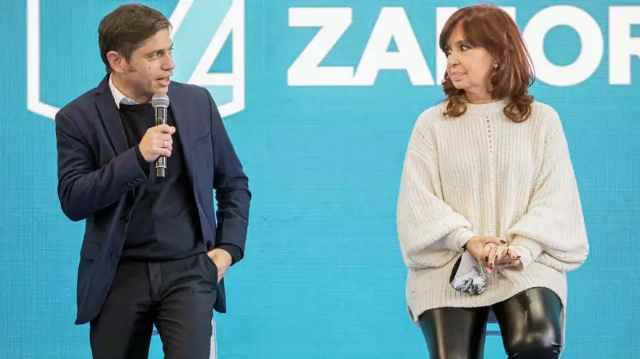 Cristina y Kicillof