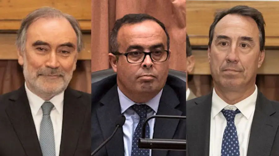 Leopoldo Bruglia, Pablo Bertuzzi y Mariano Llorens