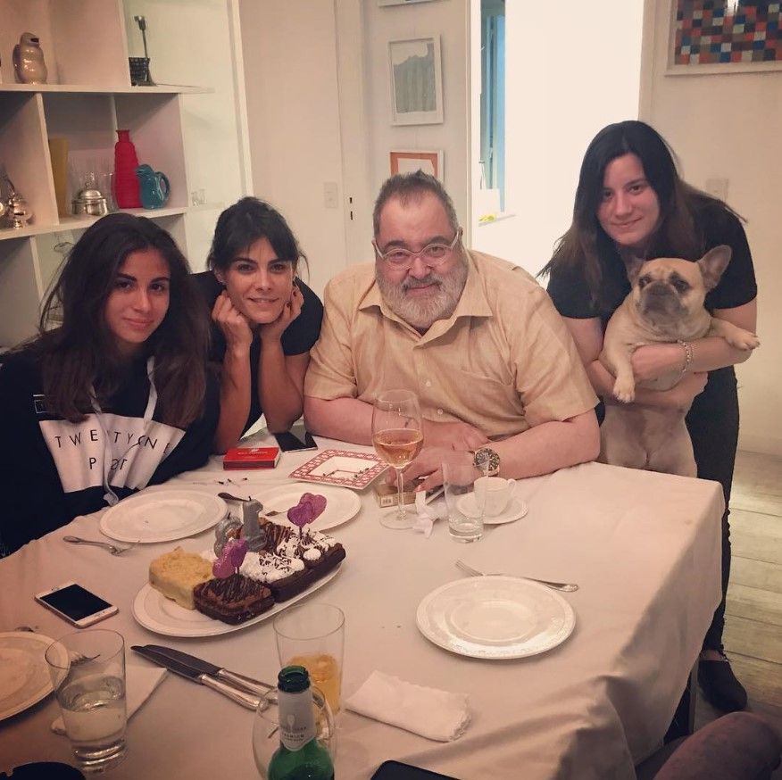 Jorge Lanata y Sara Stewart