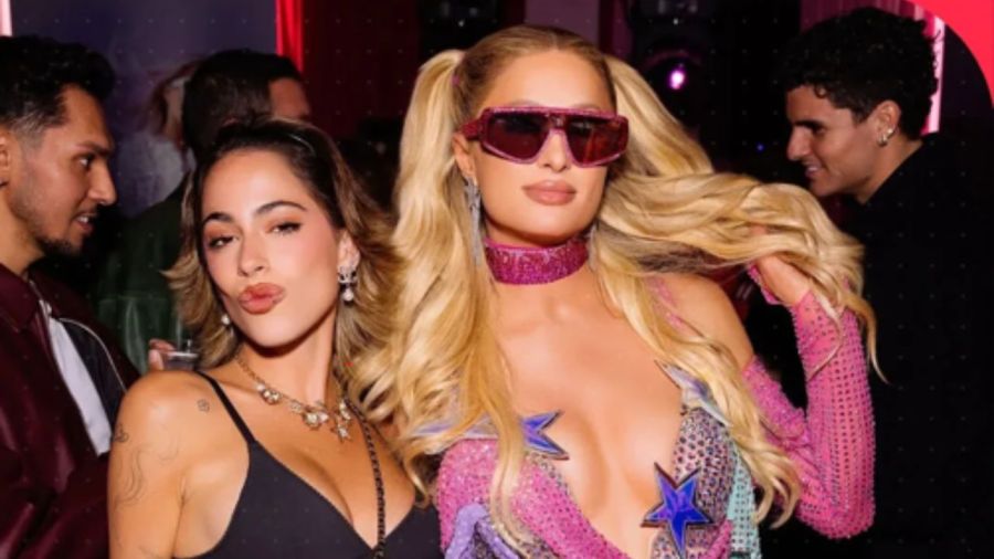Tini Stoessel junto a Paris Hilton