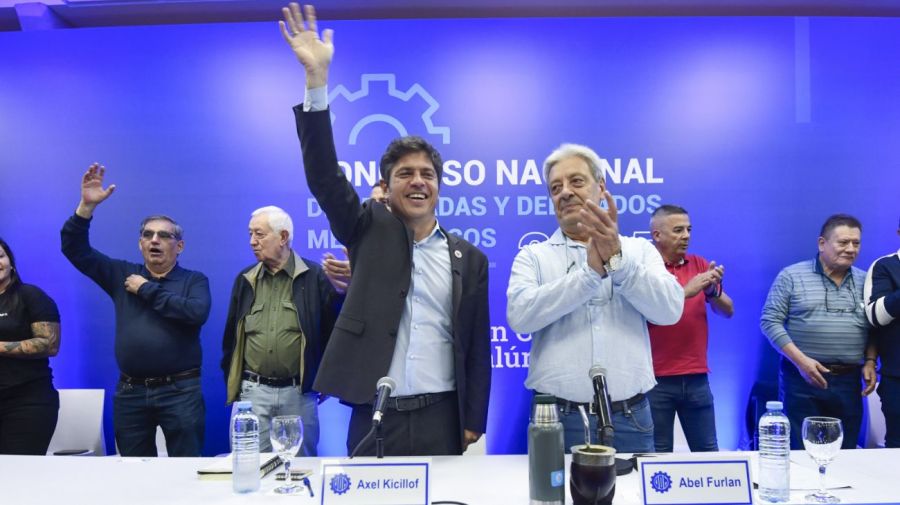 Axel Kicillof y Abel Furlán
