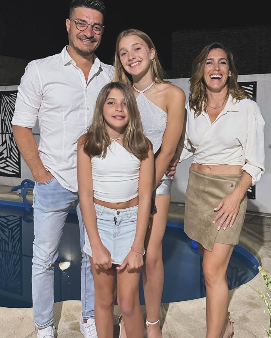 Soledad Pastorutti y su familia