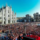 La gran fiesta de Ferrari en Milán