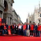 La gran fiesta de Ferrari en Milán