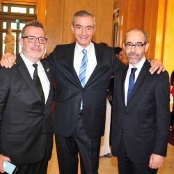 Claudio Gurmindo, Nelson Castro y Gustavo González | Foto:Fotógrafos de Grupo Perfil