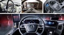 Cómo cambiaron las cabinas de los camiones de Mercedes en 60 años