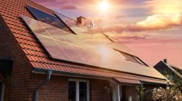 viviendas residenciales con paneles solares