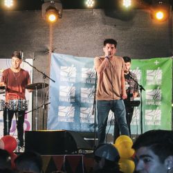 La música es la principal protagonista de la fiesta.