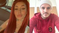 Tamara Báez y Mauro Icardi