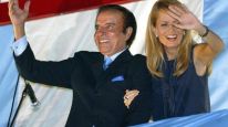 Cecilia Bolocco y Carlos Menem