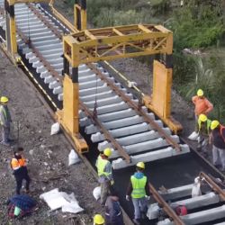 Este ramal recuperará todos los desvíos de cruce en cada estación.