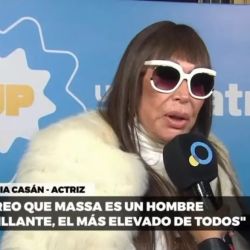 Moria Casán y las sugerencias para Massa | Foto:Cedoc