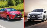 Peugeot 208 y Toyota Yaris, ¿cuál es más completo?