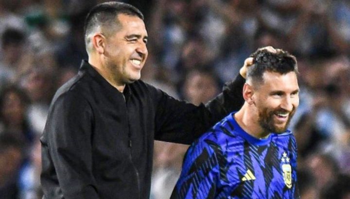 Riquelme Messi