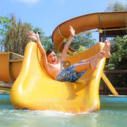 Termas Marinas Park tiene una variada oferta de actividades para grandes y chicos.