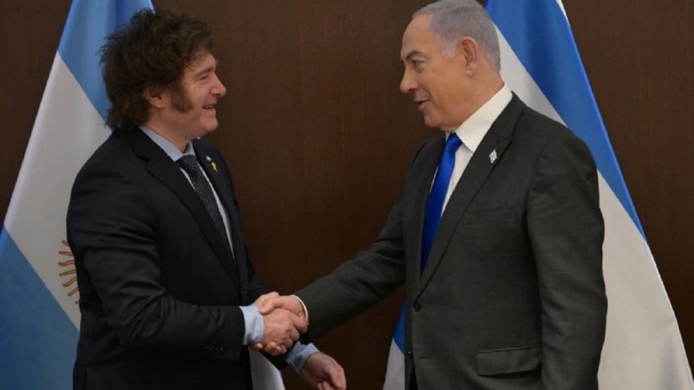 Javier Milei _ Netanyahu