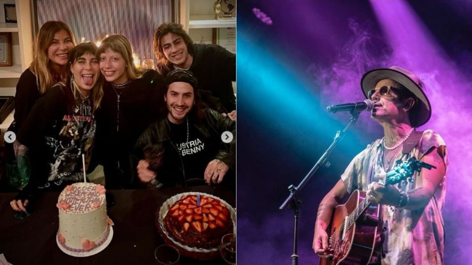 Valeria Larrarte, Coti Sorokin y sus hijos