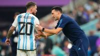 Mac Allister y Scaloni