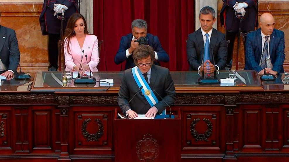 Milei en el Congreso