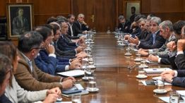  Reunión de Luis Caputo con las empresas productoras de gas y generadoras de electricidad 20240425