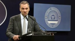 El vocero presidencial Manuel Adorni 20240503