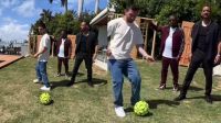 Messi y Will Smith