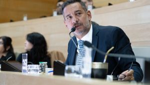 Miguel Siciliano, presidente de la bancada en la Unicameral