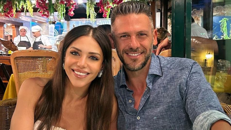 Evangelina Anderson y Martín Demichelis