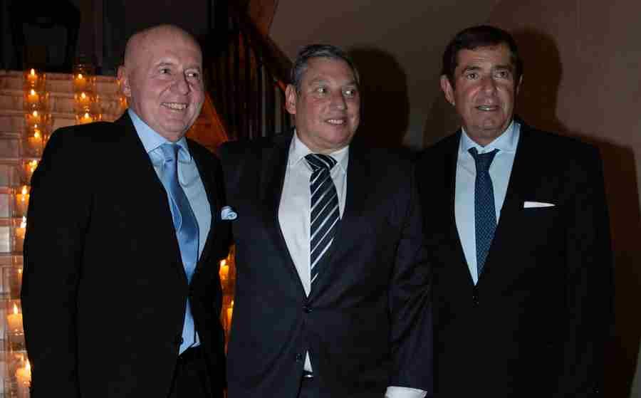 (De izq. a der.) Miguel Sulichin, Carlos Enciso y Carlos Giovanelli.