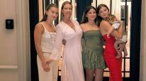 Nicole Neumann y sus hijos