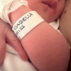 Nació Isabella, la segunda hija de Julieta Nair Calvo y Andrés Rolando 1