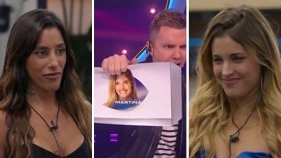Martina Pereyra eliminada de Gran Hermano