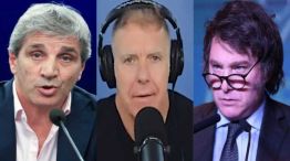 Caputo, Fantino y Milei 20250710
